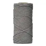 LindeHobby Macrame Lux, Rope Yarn, 2 mm Ahumado