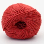 Erika Knight Gossypium Cotton Tweed 30 Rojo verdadero