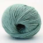 Erika Knight Gossypium Cotton Tweed 32 Agua de manantial verde