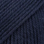 DROPS Daisy 38 Azul marino oscuro (Uni Colour)