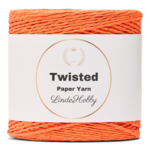 LindeHobby Twisted Paper Yarn 17 Naranja