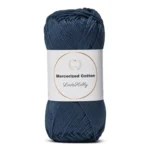 LindeHobby Mercerized Cotton 17 Azul marino