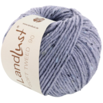 Lana Grossa Landlust Soft Tweed 90 26 Gris azulado jaspeado