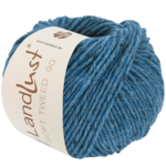 Lana Grossa Landlust Soft Tweed 90 29 Azul turquesa jaspeado