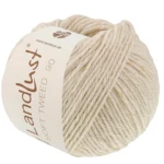 Lana Grossa Landlust Soft Tweed 90 36 Caliza de conchas jaspeado