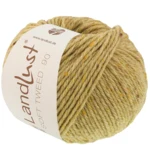 Lana Grossa Landlust Soft Tweed 90 34 Beige verdoso jaspeado