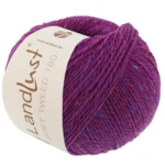 Lana Grossa Landlust Soft Tweed 180 133 Violeta jaspeado