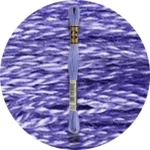 Mouliné Spécial 25 Azul/Púrpura 0340