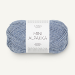 Sandnes Mini Alpakka 6221 Azul claro jaspeado