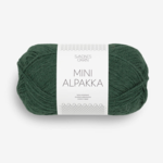 Sandnes Mini Alpakka 8581 Verde bosque profundo