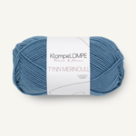 Sandnes KlompeLompe Tynn Merinoull 6033 Azul Jeans