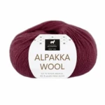 Du Store Alpakka Wool 574 Burdeos