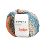 Katia Azteca 94 Naranja-azul-gris