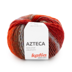 Katia Azteca 97 Rojo-naranja-caqui