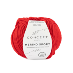 Katia Concept Merino Sport 004 Rojo