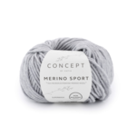 Katia Concept Merino Sport 404 Gris claro