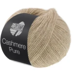 Lana Grossa Cashmere Pure 36 Beige claro
