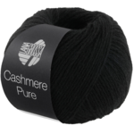 Lana Grossa Cashmere Pure 08 Negro