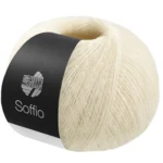 Lana Grossa Soffio 43 Beige grisáceo
