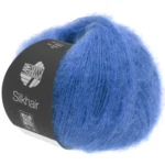 Lana Grossa Silkhair 133 Azul genciana