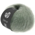 Lana Grossa Silkhair 105 Verde grisáceo