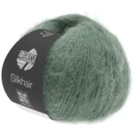 Lana Grossa Silkhair 127 Verde musgo