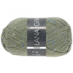 Lana Grossa Meilenweit 100 Tweed 155 Gris verdoso