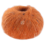 Lana Grossa Natural Superkid Tweed 611 Naranja óxido