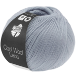 Lana Grossa Cool Wool Lace 62 Azul pastel