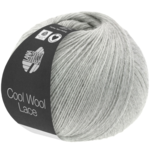 Lana Grossa Cool Wool Lace 27 Gris Claro