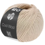 Lana Grossa Cool Wool Mélange 1507 Beige jaspeado