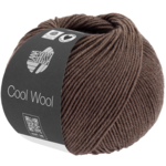 Lana Grossa Cool Wool Mélange 1435 Marrón café jaspeado