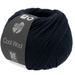 Lana Grossa Cool Wool Mélange 1430 Negro-azul jaspeado