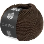 Lana Grossa Cool Wool Mélange 1509 Marrón grisáceo jaspeado