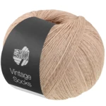 Lana Grossa Vintage Socks 1019 Beige/arena jaspeado