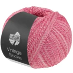 Lana Grossa Vintage Socks 1022 Rosa/fucsia jaspeado