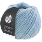 Ecopuno Chunky 142 Azul pastel