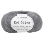 Go Handmade Deli Mohair 90 Gris claro