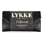 LYKKE Juegos de Agujas Intercambiables Circulares Driftwood, Negro, 9 cm