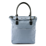 HobbyArts Bolso bandolera con bolsillo con cremallera, gris claro