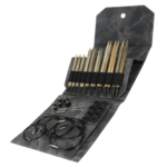 LYKKE Juegos de Agujas Intercambiables Circulares Driftwood Long, Gris, Varios Tamaños