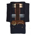 LYKKE Taylor Estuche para Agujas Circulares Intercambiables, 13 cm Chocolate