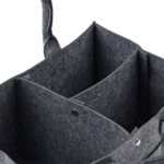 LindeHobby Cesta de Fieltro con Broches