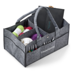 LindeHobby Cesta de Fieltro con Broches