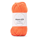LindeHobby Bloom 8/8 Mercerized Cotton 23 Naranja