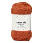 LindeHobby Bloom 8/8 Mercerized Cotton 36 Color ladrillo