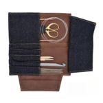 LYKKE Weekender Large Estuche con Cierre Magnético, 13 cm Chocolate