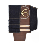 LYKKE Weekender Small Estuche con Cierre Magnético, 9 cm Chocolate