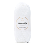 LindeHobby Bloom 8/4 Mercerized Cotton 02 Blanco