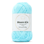 LindeHobby Bloom 8/4 Mercerized Cotton 14 Azul cielo